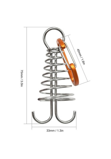 Tongxida Alaşımlı Çadır Sabitleyici - Bahçe/teras/balkon İçin Gümüş Kaymaz Çapa, Dayanıklı Sabitlik Gümüş