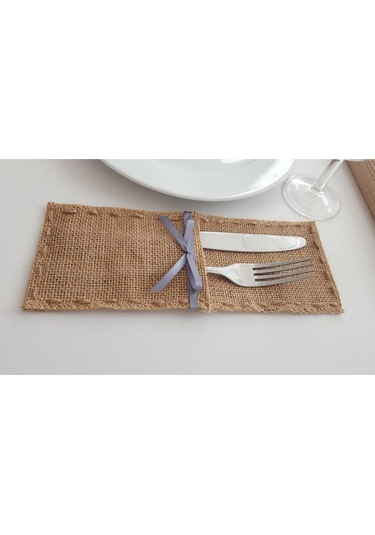 Kurdele Çatal Bıçak Kılıfı