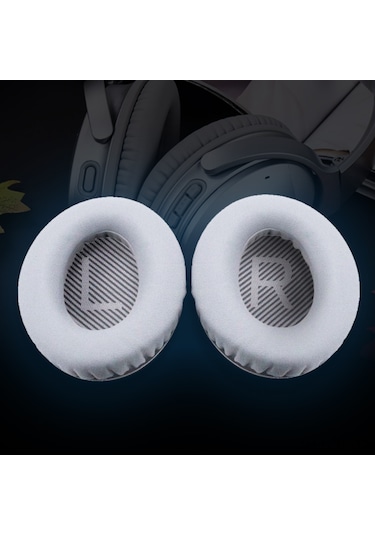 Reedark Bose Qc25 Qc15 Qc35 Uyumlu Hafızalı Köpük Yastıklı Nefes Alabilir Kulaklık Yastığı - Mavi Mavi