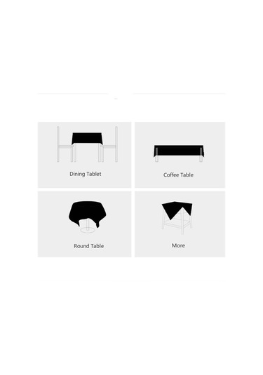 Kare Kafes İşlemeli Masa Örtüsü Saf Renk Pamuk Keten Püskül Dikdörtgen Sehpa Mat, Boyutu: 100x160cm Yeşil Yeşil