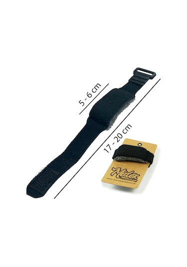 Midex Fretwrap Fw-1bk Gitar Tel Susturucu - Medium 6-20cm