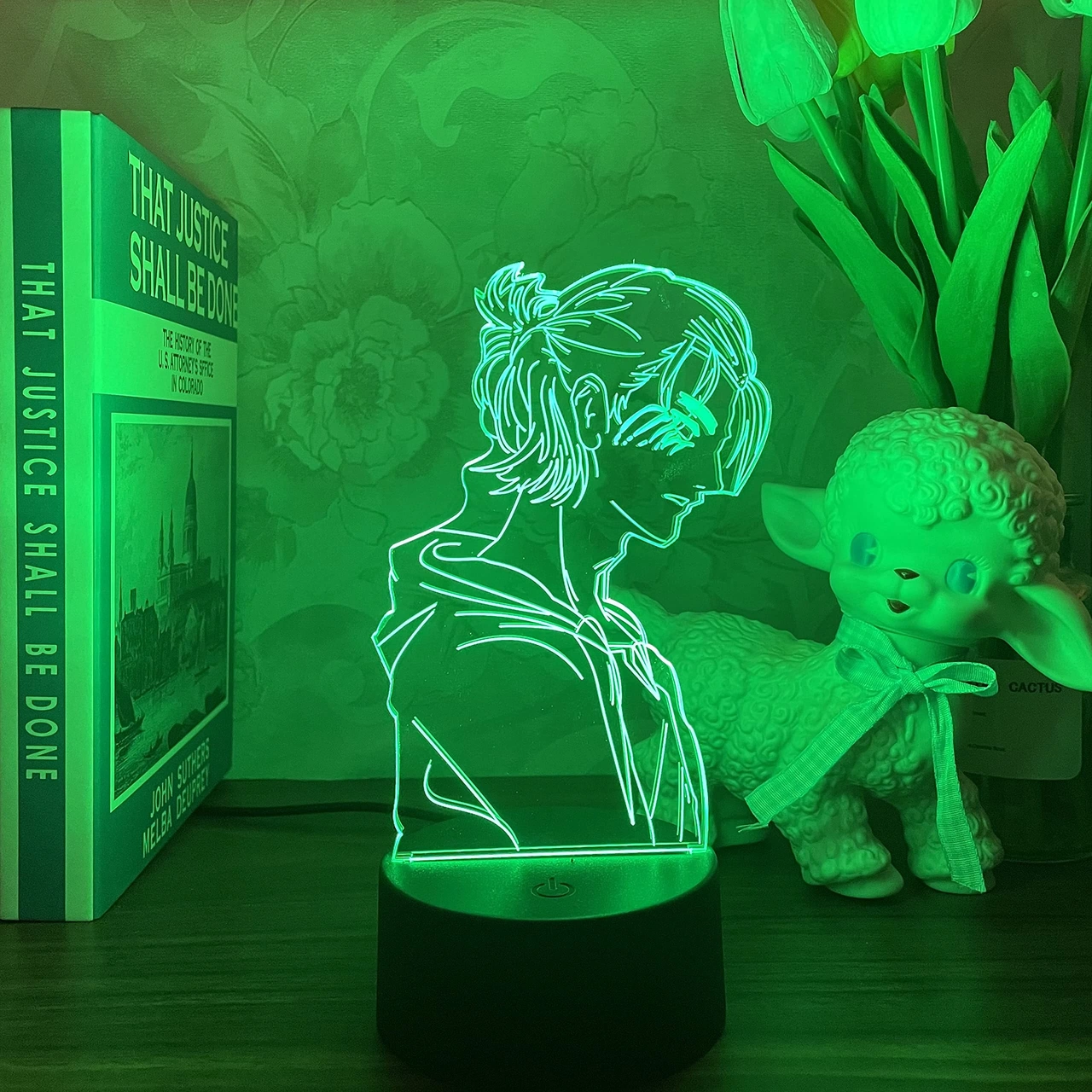 Kosona Anime Desenli Dokunmatik Gece Lambası Diğer