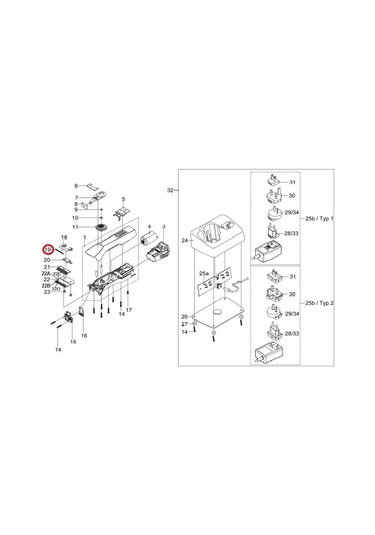 Heiniger 707-892 Baskı Yayı Plastiği - Heiniger Saphir
