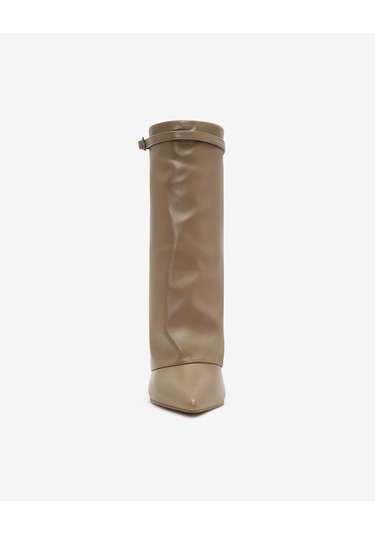 Steve Madden Shocker Taupe Kadın Bej Çizme Shocker-taupe