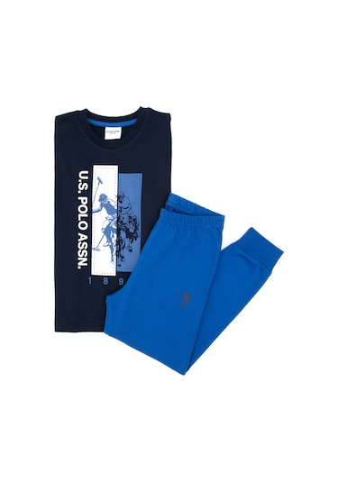 U.s. Polo Assn. Erkek Çocuk Lacivert Pijama Takım 50318566-vr033 Lacivert