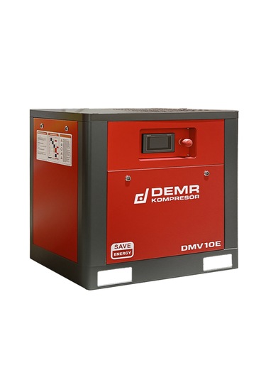 Demr Kompresör DMV10E 10HP İnvertörlü Vidalı Hava Kompresörü