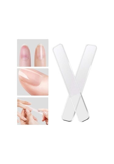 Tırnak Törpüleme Aleti Cam Malzeme Parlatma Manikür Pedikür 5 Adet