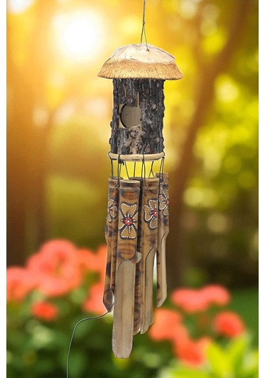 Kuş Yuvalı Rüzgar Çanı