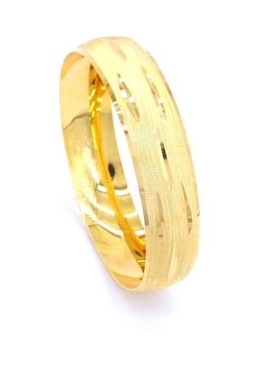 Ferizz 22 Ayar Altın Kaplama Imitasyon Bilezik 15Mm Kalınlık (478461856) Altın