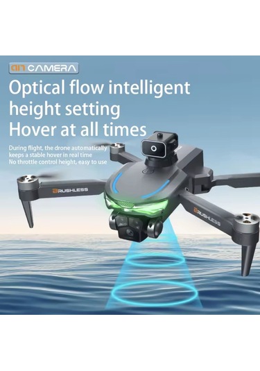 A17 Drone Engel Kaçınma Wifi Fpv Kamera Optik Akış Katlanabilir Uzaktan Kumandalı Drone