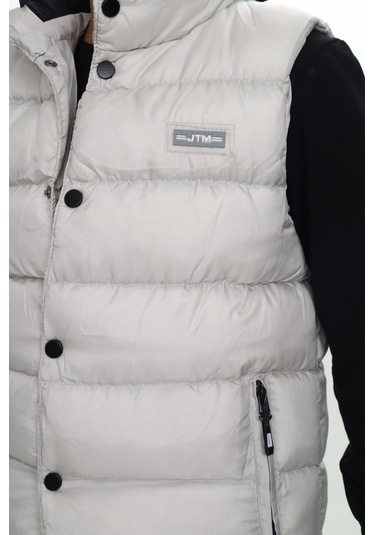 Toontoy Erkek Çocuk Göğsü Armalı Şişme Yelek Bej