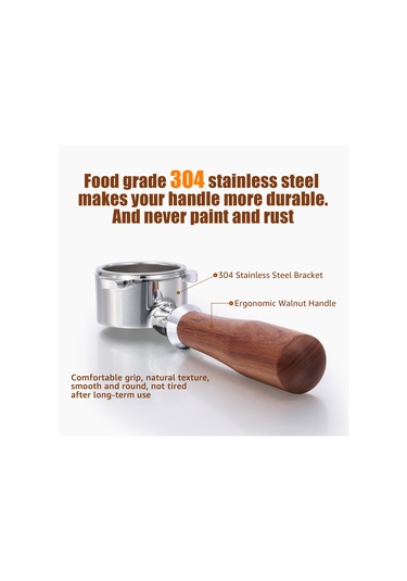 Aoresac Espresso Dipsiz Filtre Tutucu Portafilter 54 Mm Diğer