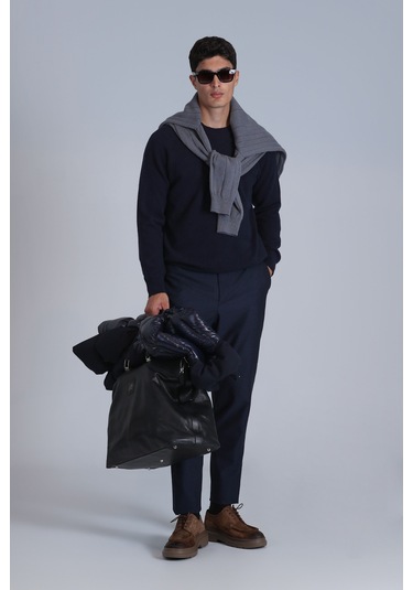 Lufian Moon Erkek Kazak Lacivert Lacivert 112090128100200 Lacivert