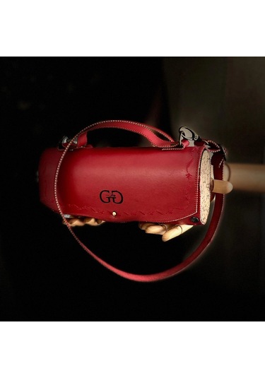 Hakiki Deri, El Yapımı Bayan Çanta, Bayan Cüzdan Larissa V31 Ekru