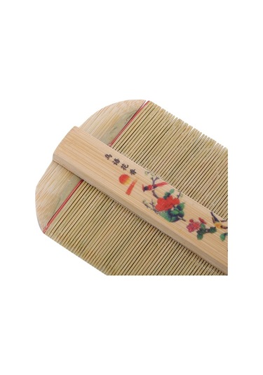 Çin Geleneksel Bambu Tarak El Yapımı Tarak Kaşıntı Kaldırmak Kazıma Kafa Pire Cootie Tarak Saç Bakım Aracı Güzellik Aksesuarları