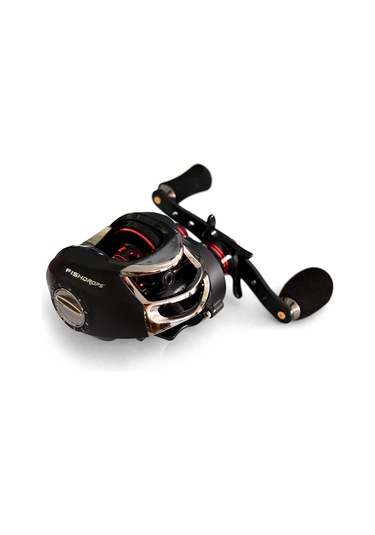 Xiyyadms Sol El 17+1 Porselen Rulmanlı 7.0:1 Hızlı Torklu Manyetik Fren Sistemi Baitcasting Olta Makinesi - Oxl Siyah Cnc Alüminyum Bobin