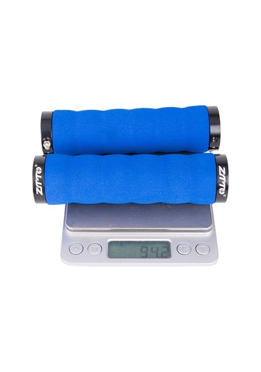 Folinda Sünger Bisiklet El Tutanları, Alüminyum Kilitleme Halkaları, Ergonomik Anti-skayma, Şok Emici, 22.2mm El Çubukları İçin, Ag30 Siyah Siyah