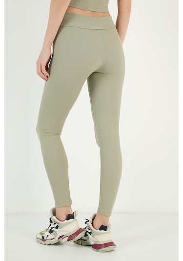 Lela Bayan Tayt 5865552 Olive Yeşil Lela Bayan Tayt 5865552 Olive Yeşil