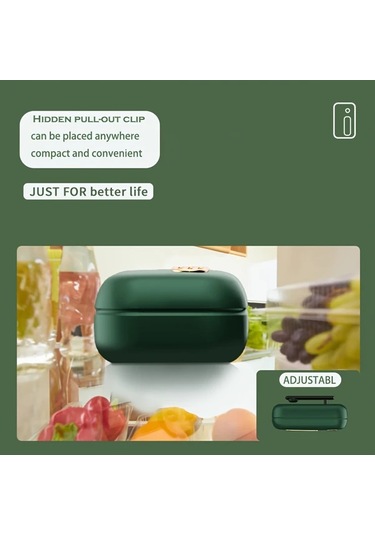 Fochsia Usb Şarjlı 1200mah Ozonlu Hava Temizleyici Beyaz - Buzdolabı Araç Oda Koku Giderici