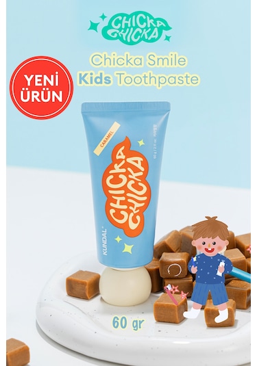 Kundal Chicka Smile Kids Toothpaste Caramel