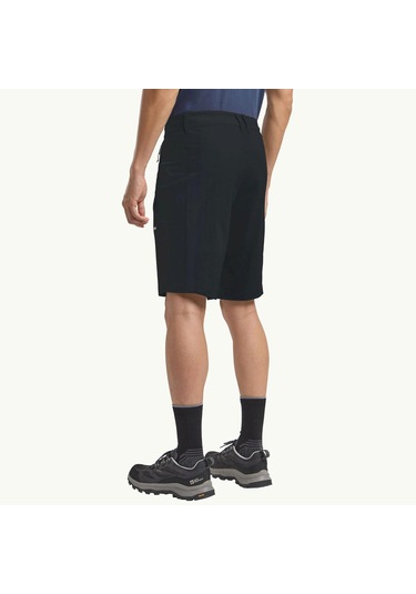 Jack Wolfskin Hikeout Erkek Şort C-jaca63930e40v37 Siyah