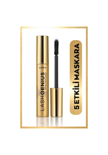 Avon Lash Genius 5 Kirpik Etkisi Maskara Modern Navy