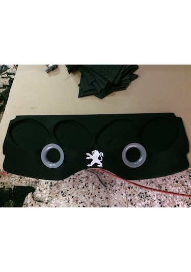 Peugeot 207 Pandizot 4x20cm Midrange Polyesterli Portlu