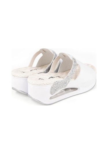 Muya Libra Air Max Anatomik Taban Kadın Terlik Beyaz 36-40 001