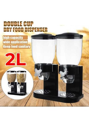 Plastik Gıda Depolama Konteynerleri Tahıl Dağıtıcı Şişe Mundüzler Somunlar İçin Depolama Kovaları Şeker Mutfak Depolama Araçları Şişeler, Kavanozlar Ve Amp Kutular -