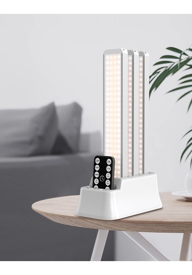 Uzaktan Kumandalı Akıllı 3 Adet Led Işık 3 Renkli 001