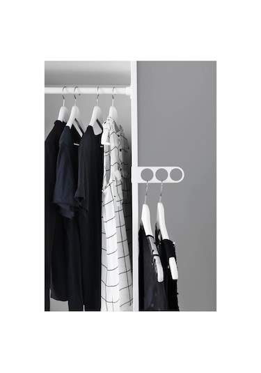Ikea Komplement Beyaz 17x5 Cm Çok Amaçlı Askı beyaz