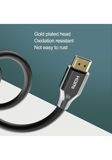 Sones Dtech Hdmı 8k 60hz Hd Optik Fiber Hat Tv Ekran Projektör Uzatma Hattı 3m