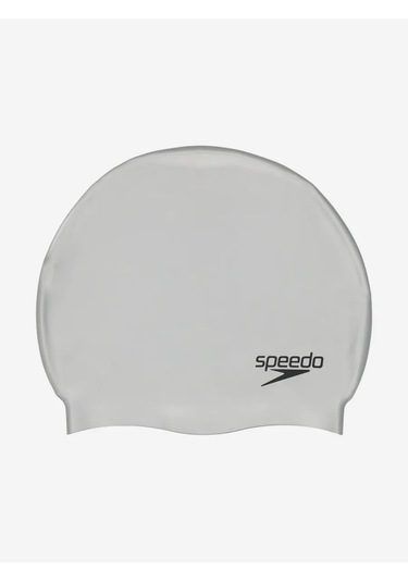 Speedo Plain Flat Yüzme Bonesi 157006336 Gri