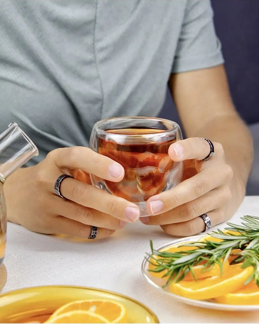 Teastar Çift Duvarlı Kase 150 Ml 4 Adet. 113197368 Beyaz