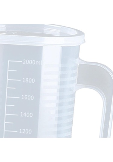 Suntek Pişirme Ölçme Kabı Mutfak Temizleme Gereçleri Için 2000 Mi