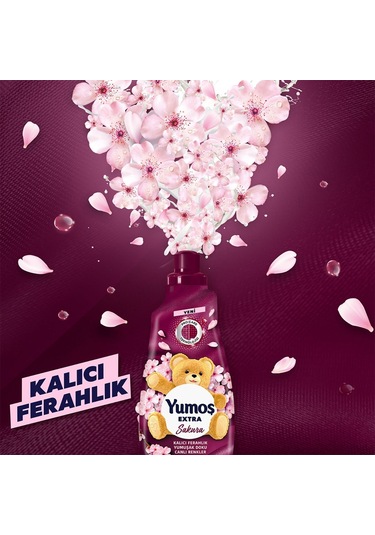 Yumoş Extra Konsantre Yumuşatıcı Sakura 4 x 1440 ML