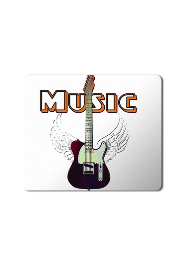 Guitar Music Gitar Müzik Baskılı Mousepad Mouse Pad