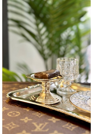 Stairs 6'lı Gümüş Lokumluk