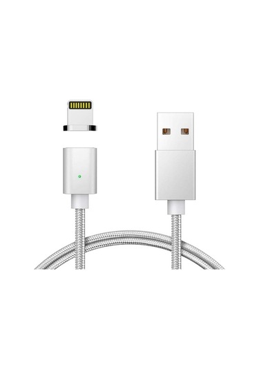 Fitplus Manyetik Mıknatıslı Lightning Hızlı Şarj Kablosu Qc 3.0 S (417855471)