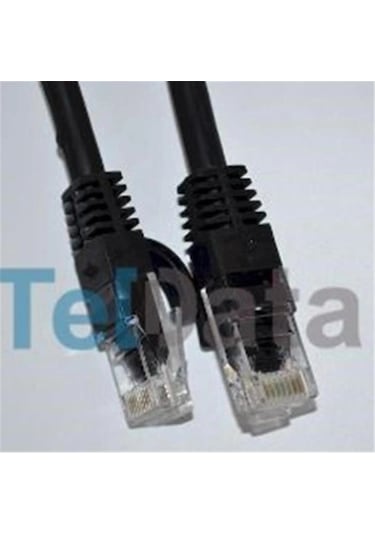Teldata Tld-3000s Cat6 30mt Siyah Utp Patch Kablo