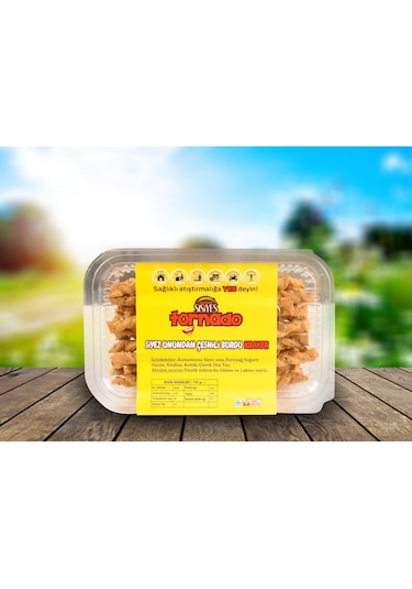 Sisiyes Tornado Siyez Unlu Burgu Kraker 170 G
