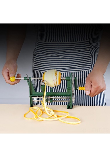 Hangfox Evde Kullanımı Kolay Portakal Kabuk Açıcı, Elden Dönen Sarmal Tipi Meyve Soyucu, Dayanıklı Malzeme İle Ev Fırsatı Gereci