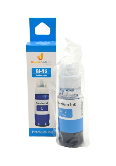 Canon Gı-46/canon Maxify Gx7040-gx7050 Mavi Uyumlu Mürekkep