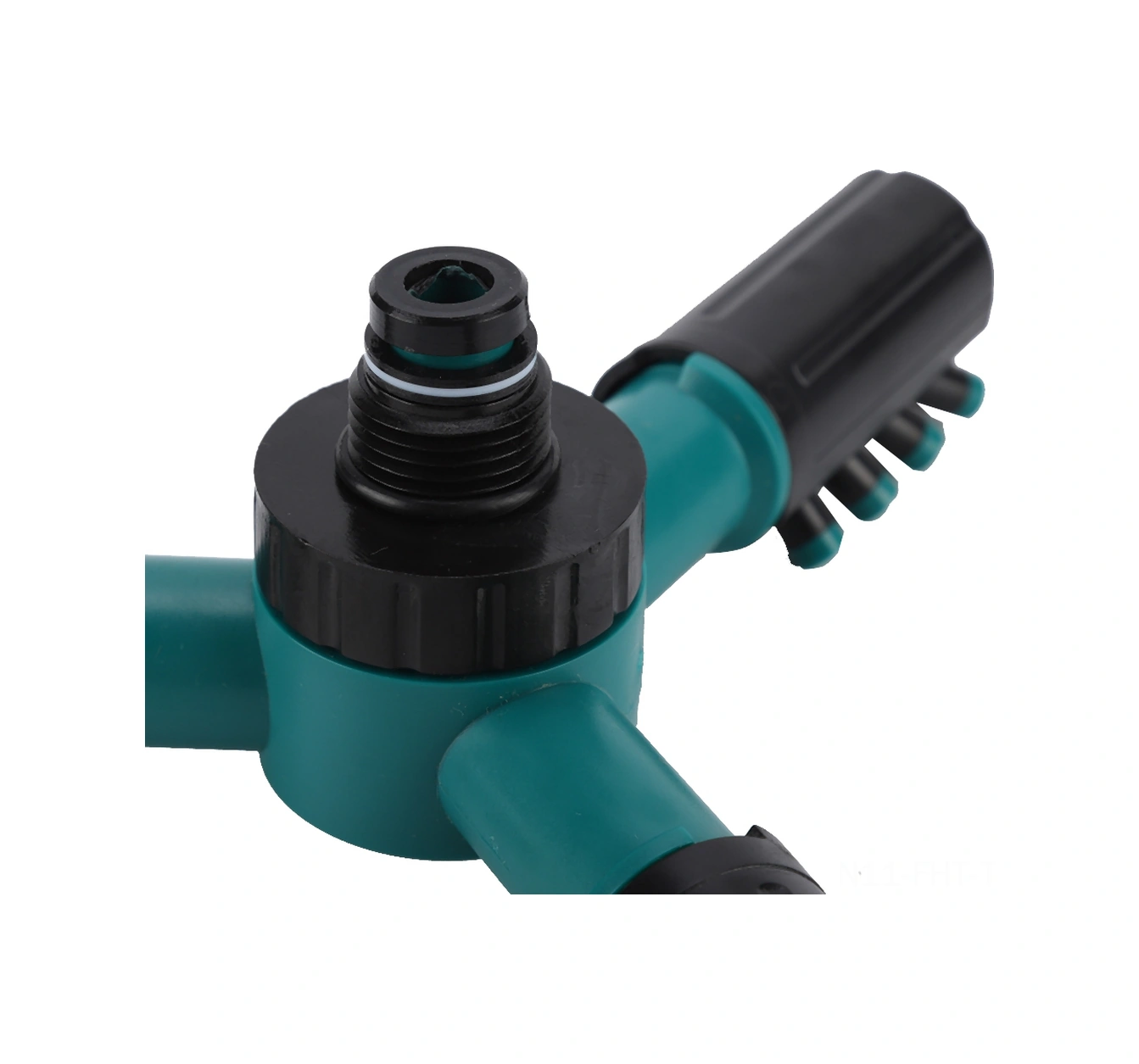 Hangfox Koyu Yeşil 360 Derece Ayarlanabilir Üç Yollu Sprey Başlığı - Bahçe Sulama, Balkon Soğutma, Seracılık İçin Dayanıklı Plastik İmalat