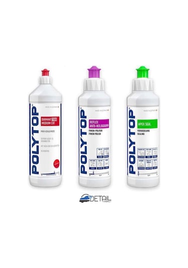 Polytop 5000 İnce Pasta Reflex Hare ve Apex Boya Koruma Seti 250