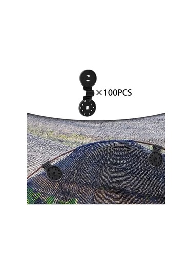 Ebitda Suntek Güneşten Koruma Ağı Klipsleri Tarp Klipsleri, Ağır - Güçlü Ve Dayanıklı Klipsler