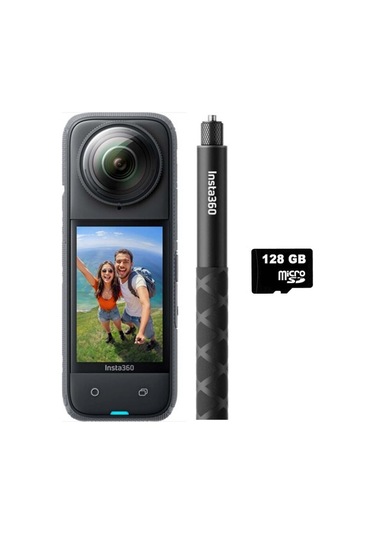 X4 Aksiyon Kamerası - Basic Kit Foto Ekspres Siyah