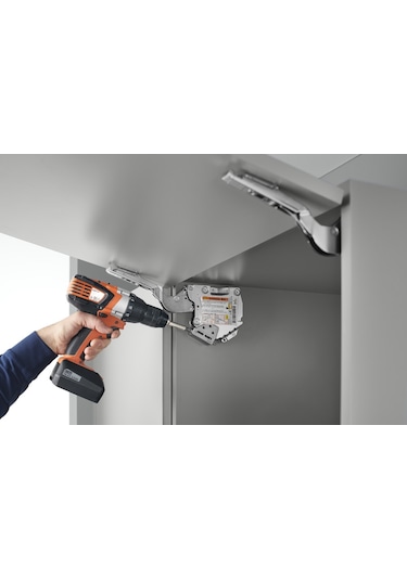 Aventos Hk-S Sert Yaylı Gri Kalkar Kapak Sistemi Blum
