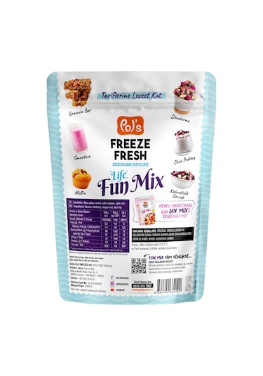 Pol's Freeze Fresh Dondurularak Kurutulmuş Fun Mix 20 G 20 G