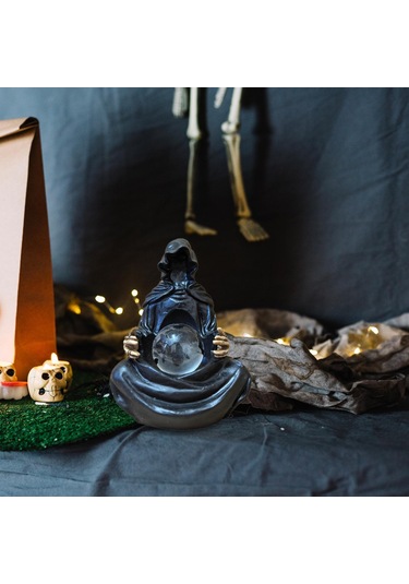 Suntek Kitaplık Girişi İçin Yaratıcı Cadılar Bayramı 10x9,5x15 Cm